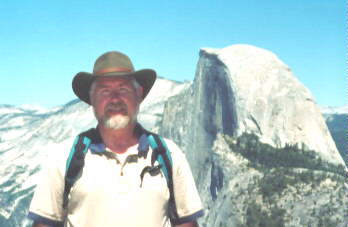 Ken and Halfdome, Yosemite National Park